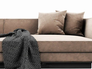 bb italia aurae sofa 3D Model