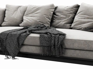 bb italia aurae sofa 3D Model