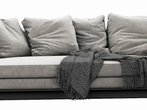 bb italia aurae sofa 3D Model