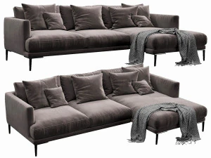 बोनाल्डो पैराइसो चाइज़ लाउंज 3D मॉडल