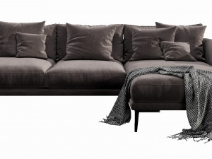 bonaldo paraiso chaise lounge 3D-Modell