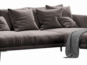 bonaldo paraiso chaise lounge 3D-Modell