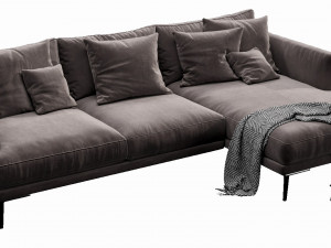 bonaldo paraiso chaise lounge 3D-Modell