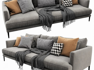 bonaldo paraiso 3 seater 3D 모델