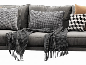 bonaldo paraiso 3 seater 3D 모델