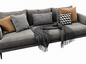 bonaldo paraiso 3 seater 3D 모델