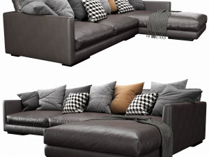 flexform magnum chaise lounge 3D 모델