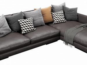 flexform magnum chaise lounge 3D 모델