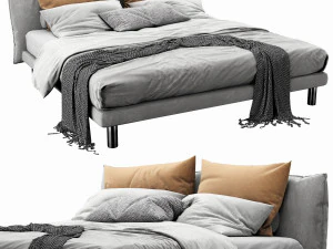 meridiani oliver bed 3D Model