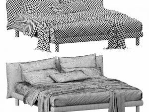 meridiani oliver bed 3D Model