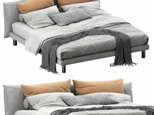 meridiani oliver bed 3D Model