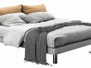 meridiani oliver bed 3D Model
