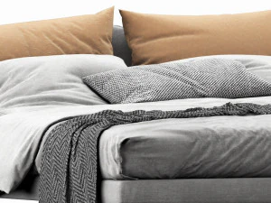 meridiani oliver bed 3D Model