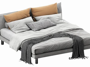meridiani oliver bed 3D Model