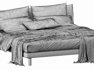 meridiani oliver bed 3D Model