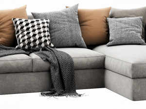 meridiani queen chaise lounge 3D Modell