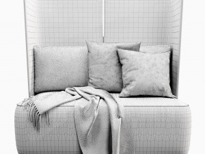 keaton fit by meridiani Modèle 3D