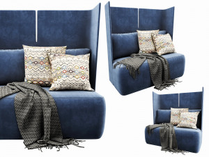 keaton fit by meridiani 3D 모델