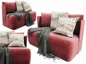 keaton fit by meridiani 3D 모델