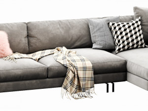 interface blues chaise lounge Model 3D
