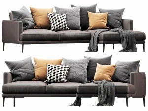 बोनाल्डो पैराइसो चाइज़ लाउंज 3D मॉडल