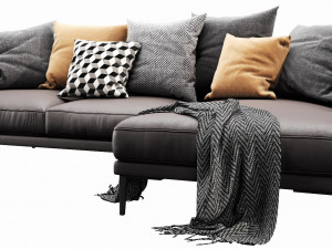 bonaldo paraiso chaise lounge Modelo 3D