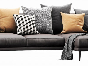 bonaldo paraiso chaise lounge Modelo 3D