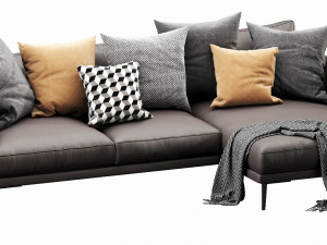 bonaldo paraiso chaise lounge Modelo 3D