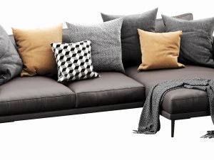bonaldo paraiso chaise lounge 3D Model