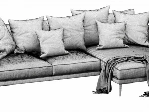bonaldo paraiso chaise lounge 3D Model