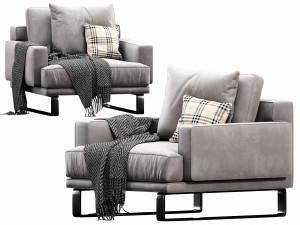 interface rex armchair 3D Модель
