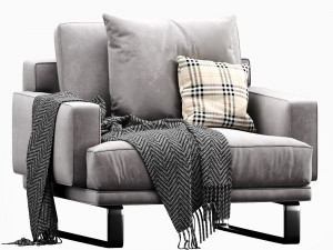 interface rex armchair 3D 모델