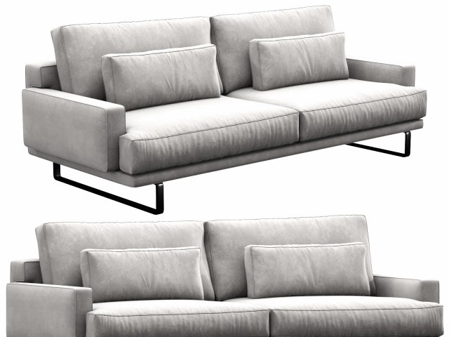 interface rex sofa 3D मॉडल .c4d .max .obj .3ds .fbx .stl .blend 