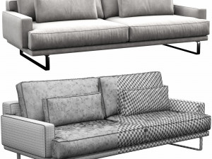 interface rex sofa 3D मॉडल
