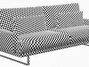 interface rex sofa 3D मॉडल