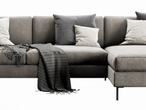 interface nana chaise lounge 3D Модель