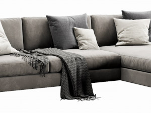 interface nana chaise lounge 3D Модель