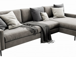 interface nana chaise lounge 3D Модель