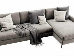 interface nana chaise lounge 3D Модель