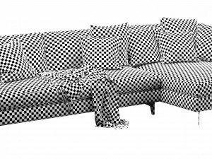 meridiani louis up chaise lounge 3D Model