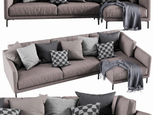 interface coco chaise lounge 1 3D Модель