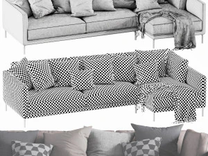 interface coco chaise lounge 1 3D Model