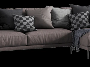 interface coco chaise lounge 1 3D Model