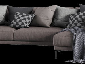interface coco chaise lounge 1 3D Модель