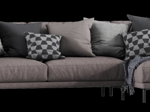 interface coco chaise lounge 1 3D Модель