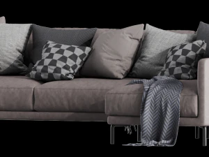 interface coco chaise lounge 1 3D Model