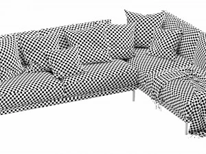 interface coco sectional 4 3D Model