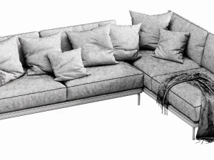 interface coco sectional 4 3D Model