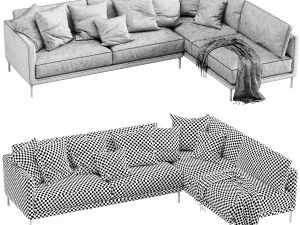 interface coco sectional 4 3D Model