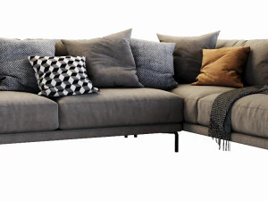 interface coco sectional 4 3D Model